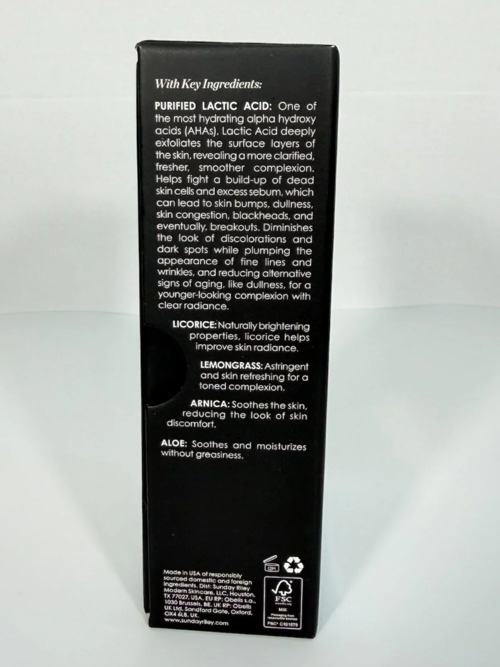 Sunday Riley Good Genes Lactic Acid Treatment 1oz Full Size NIB Authentic